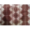 thumbnail image 4 of oneOone Cotton Silk Fabric Triangle & Hexagon Geometric Fabric Prints By Yard 42 Inch Wide, 4 of 4