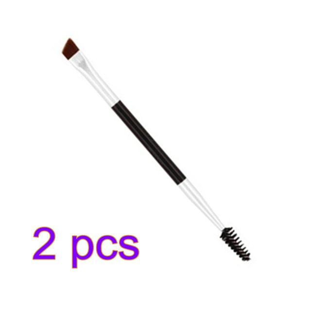 PCS Bamboo Brushes Double Head Handle Pro Eyelash Eyebrow Brush Makeup Cosmetic Beauty Tool