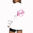 thumbnail image 2 of Mode Décontractée à Manches Longues Imprimé Floral Fermeture Éclair Épaule Extérieure Surdimensionnée Sweat-Shirts Noir S, 2 of 6