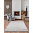 thumbnail image 2 of Ladole Rugs Cream Plain Solid Shaggy Area Rug Carpet Mat 4X5 5X7 6X9 8X10 Feet For Living Room Bedroom Kids Room, 2 of 3