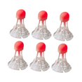 thumbnail image 2 of Almencla 6Pcs LED Badminton Balls Shuttlecocks with Light for Beaches Garden Backyard Red, 2 of 8
