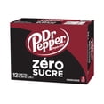 thumbnail image 4 of Dr Pepper Zero Sugar Soda 12 x 355 mL, Cans, 4 of 8
