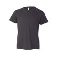 thumbnail image 1 of Bella Canvas Jersey Short-Sleeve Tee 3001Y, S, Dark Grey Heather, 1 of 2