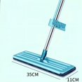 thumbnail image 2 of Mop Floor Mop Dry Wet Dual Use Microfiber Free Hand Washing Flat Cleaning Tile Mop for Home Use, 2 of 7