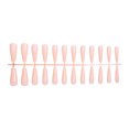 thumbnail image 1 of Fake Nail Set French Style Scratch Resistant Press-on Fingernails Full Cover Removable Trimble Adjustable Manicure Stickers Type 3, 1 of 7