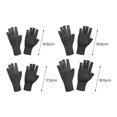 thumbnail image 3 of YAOBAMM Supportive Finger Thumb Gloves Arthritis Compression Fingerless Rehabilitation Wrist Support Wristband Therapy, 3 of 6