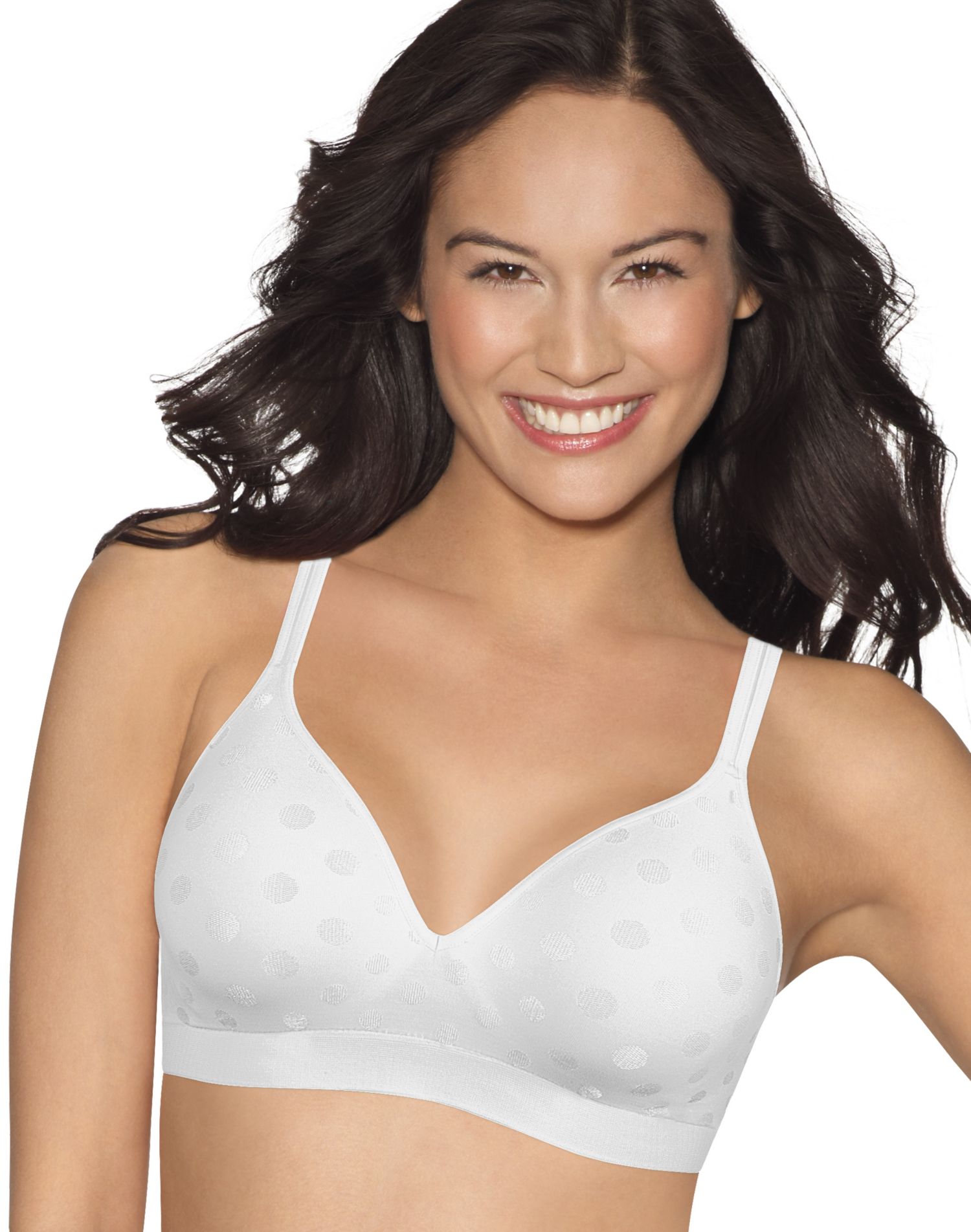 Hanes Womens ComfortFlex Fit Perfect Coverage Wirefree Bra - Best-Seller, M