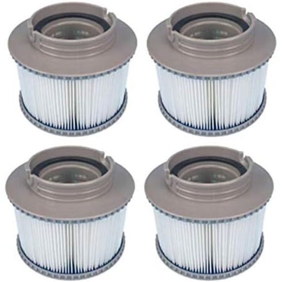 Pack of 4 replacement filters for MSPA FD2089 for cartridge pumps for all current MSPA spas