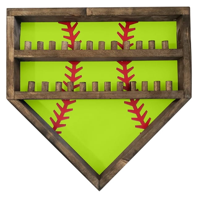 Présentoir Personnalisé de Bagues de Championnat de Baseball