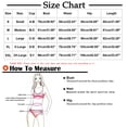 thumbnail image 3 of Birdeem Ensembles de Bikini pour Femmes Robe de Bain Maillot de Bain Rehausseur Maillot de Bain Modeste Découpe Col en V Mignon Nœud Jupe Patchwork Bikini, 3 of 12