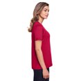 thumbnail image 3 of Ladies' Fusion ChromaSoftâ„¢ Performance T Shirt CE111W, 3 of 3