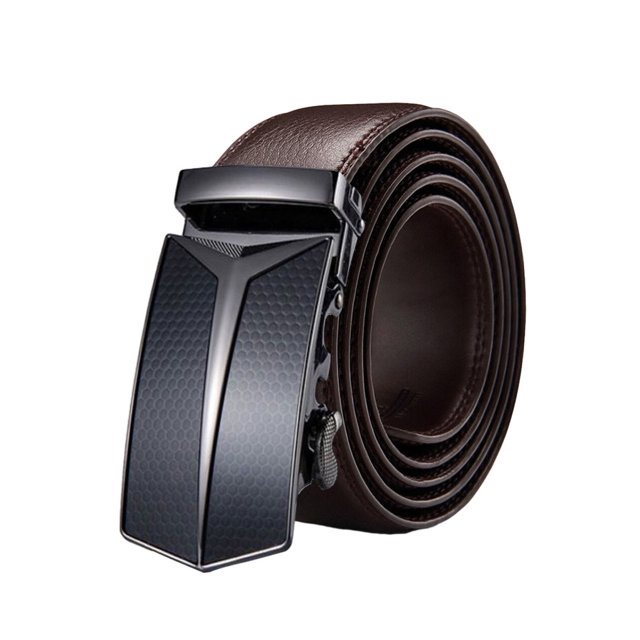 letairis Ceinture Rétro en Cuir Véritable Texture Riche Plusieurs Couleurs Ceinture en Cuir Marron 120cm 1Set