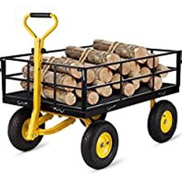 Utility Garden Cart Wagon for Lawn