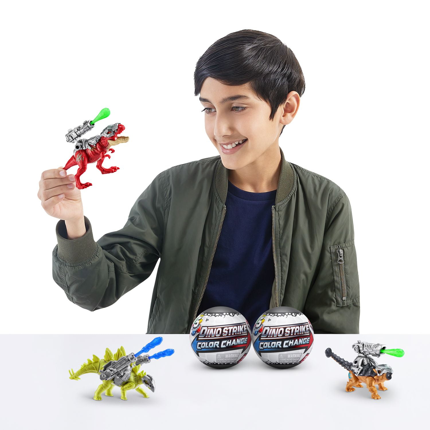 5 Surprise Capsule Dino Strike Color Change