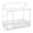 White, variant on Gymax Twin Size House Bed w/ Roof & Full-length Safety Guardrail Playhouse Bed Frame White