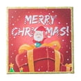 thumbnail image 1 of Christmas Gift Box Red Empty Paper Box 6.61 in x 6.61 in x 3.14 in For Personalized Holiday Presents, 1 of 8