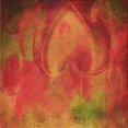thumbnail image 1 of Ahgly Tapis de Zone Carré Transitionnel Néon Orange Lavable en Machine, 5 Pieds Carré, 1 of 7