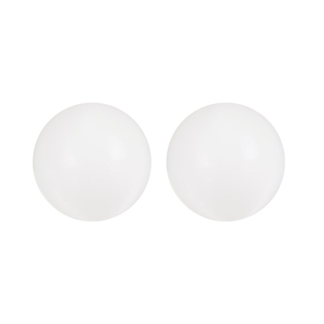 Unique Bargains 2pcs PA Nylon Solid Plastic Balls 28mm G3 Precision Bearing Ball