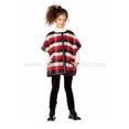 thumbnail image 2 of Deux par Deux Girls' Plaid Cape Call Me Maybe, Sizes 4-12 - 8, 2 of 2