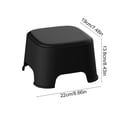 thumbnail image 4 of Sentmoon Desk Foot Rest Bath Stool Plastic Stool Plastic Stool Household Mini Stool for Bathroom, Kitchen, Living Room, 4 of 7