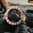 thumbnail image 2 of Steering Wheel Cover Car Steering Wheel Cover Imitation Wool Short Hair Winter Universal Handle Cover Warm and Cold Proof Lint Handle Cover Car Steering Wheel Cover, 2 of 6