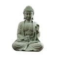 thumbnail image 2 of Statue de Buddha Assise Décorative Extérieur Intérieur Cadeau Ornement Porche Type A-02, 2 of 8