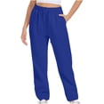 thumbnail image 1 of Timegard Womens Sweatpants Jogger Pants Elastic Waist Solid Color Trousers with Pockets Workout Pants, 1 of 6