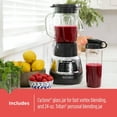 thumbnail image 5 of BLACK+DECKER Mélangeur Silencieux avec Pot en Verre CycloneÂ®, 5 of 5