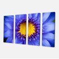 thumbnail image 2 of Blue Lotus Close up Watercolor - Flowers Canvas Wall Artwork, 2 of 3
