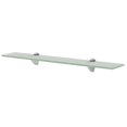 thumbnail image 1 of vidaXL Floating Shelf Glass 60x10 cm 8 mm, 1 of 3