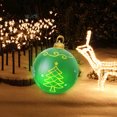 thumbnail image 3 of TopLLC 60CM Outdoor Christmas Inflatable Decorated Ball Giant Christmas Inflatable Ball Christmas Tree Decorations With Lamp on Clearance, 3 of 6