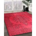 thumbnail image 2 of Ahgly Company Tapis Rectangulaire Intérieur Traditionnel Persan Rouge, 7 Pieds x 9 Pieds, 2 of 6