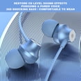 thumbnail image 3 of Sports Earphones, In Ear, Subwoofer, Wired Headphone With Microphone For Both Men And Women, 3 of 7