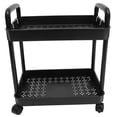 thumbnail image 4 of unbranded Rolling File Cart Black PP For Homeowners And Families 1Pcs, 4 of 8