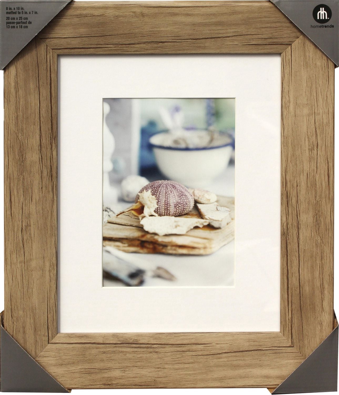 Cadre photo Lewis de hometrends 8 x 10 po d'effet bois