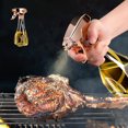 thumbnail image 1 of LSLJS Bouteille Vaporisateur d'Huile à Pression Fournitures de Cuisine Pot d'Huile en Verre pour la Maison Barbecue Double Usage Bouteille Vaporisateur d'Huile de Cuisson, Bouteille Vaporisateur, 1 of 9
