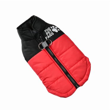 Estbridge Warm Dog Jacket with High Collar & Full-Zip Closure - Thickened Insulated Winter Coat for Small & Medium Dogs Lightweight All-Season Outerwear Easy On/Off Multi-Color Options