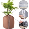 thumbnail image 4 of Winter Cover Frost Bag With Drawstring And Zipper For Outdoor Potted Trees Shrubs Flowers Heavy Duty Reusable, 4 of 7