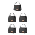 thumbnail image 1 of Ruiboury Multi-Purpose Thermal Companion For Picnics Large Capacity Picnic Bags Large+Black 5Set, 1 of 6