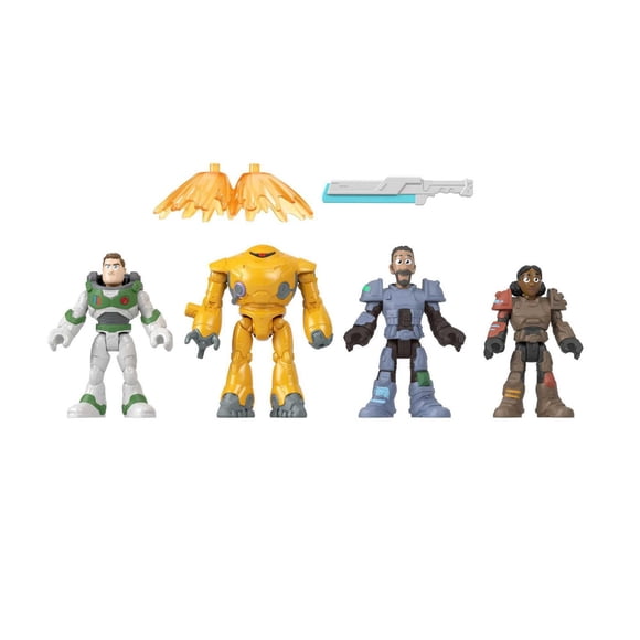 Coffret figurines multiples Patrouille ZAP Jr Imaginext avec Buzz Lightyear de Disney et Pixar