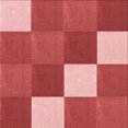 thumbnail image 1 of Ahgly Company Tapis d'Intérieur Lavable en Machine Carré Rouge Transitionnel, 5 Pieds Carré, 1 of 7