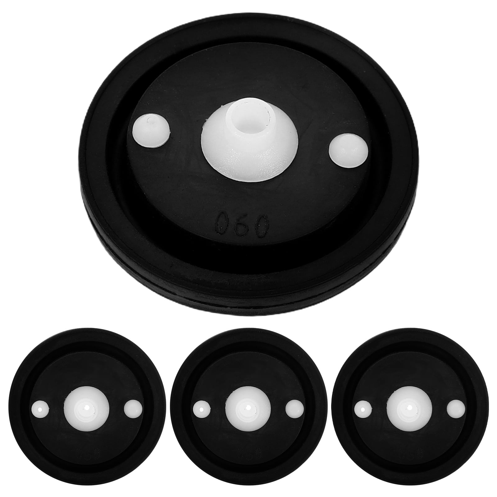 Miangastore 4pcs Solenoid Valve Diaphragm Parts Water Supply Systems Easy To Install And Replace For Washing Machine Water Inlet Valve Plumbing Repair
