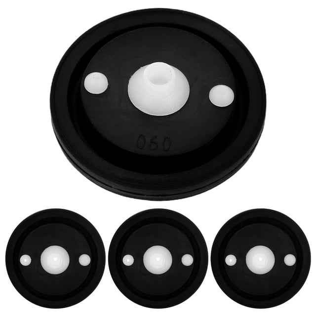 Miangastore 4pcs Solenoid Valve Diaphragm Parts Water Supply Systems Easy To Install And Replace For Washing Machine Water Inlet Valve Plumbing Repair