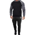 thumbnail image 2 of XZNGL Mens Jogging Suits Sets Mens Jogging Suit Sports Hoodie Set Two-Piece Jacket with Hood and Pockets Long Sleeve Hooded Set Men Jogging Suits Sets, 2 of 5