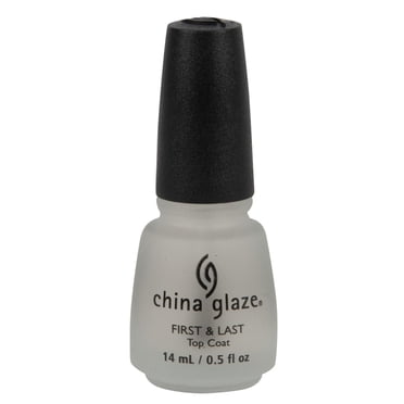 China Glaze - First & Last Top Coat - 0.5 FL OZ
