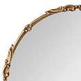 thumbnail image 3 of Kate and Laurel Brynley Decorative Wall Mirror, Gold 24" Diameter, 3 of 9