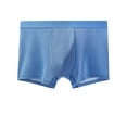 thumbnail image 1 of Posijego Men's Seamless Boxer Briefs Short Leg Underwear Mens Soft Breathable Stretch Underpants Solid Color, 1 of 2