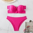 thumbnail image 4 of LSLJS Women's Sexy Bikini Top Split Swimsuit Bikini, 4 of 7