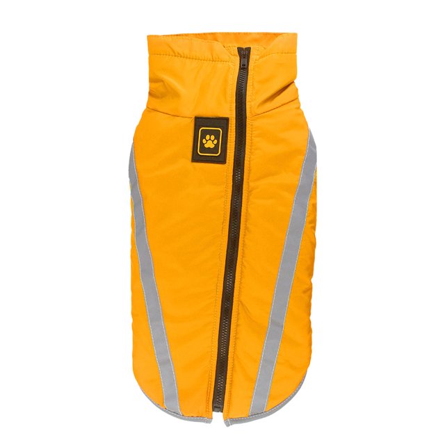 relayinert Polyester Made Dogs Jacket Durable And Scratch-proof Exquisite Craft Reflective Dogs Jacket Safe Yellow 6XL