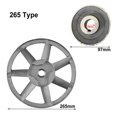 thumbnail image 1 of A-Type Triangle Belt Flywheel Pulley Motor Pulley for Air Compressors 265/300Mm 265 Type, 1 of 10